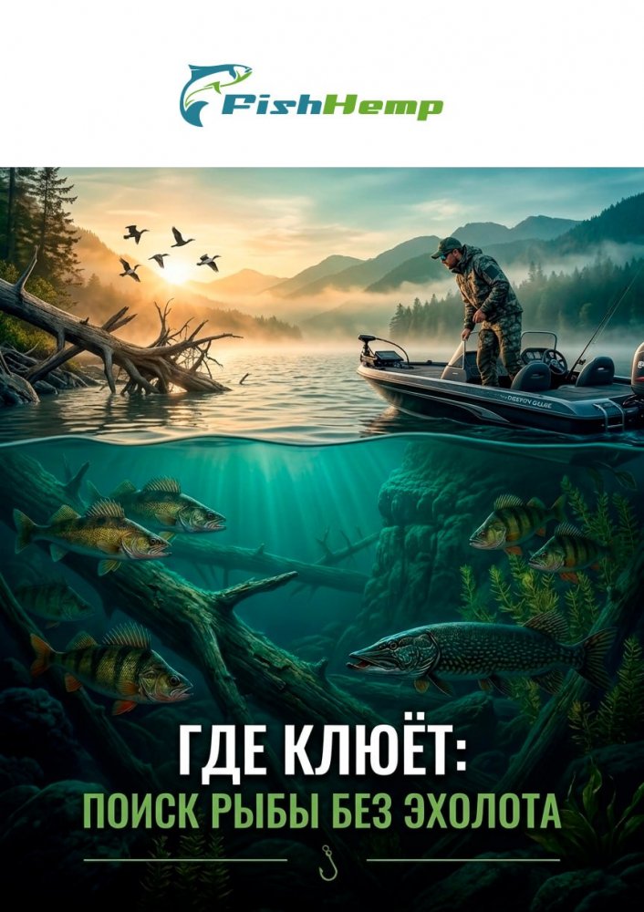 Где клюёт: поиск рыбы без эхолота