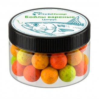 Насадочные бойлы FishHemp «Цитрус» 24 мм (вареные)