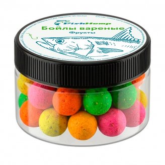 Насадочные бойлы FishHemp «Фрукты» 20 мм (вареные)