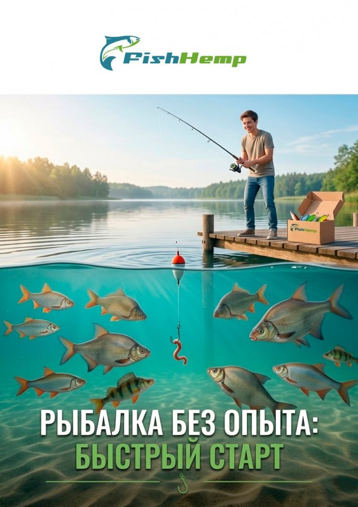 Рыбалка без опыта: быстрый старт